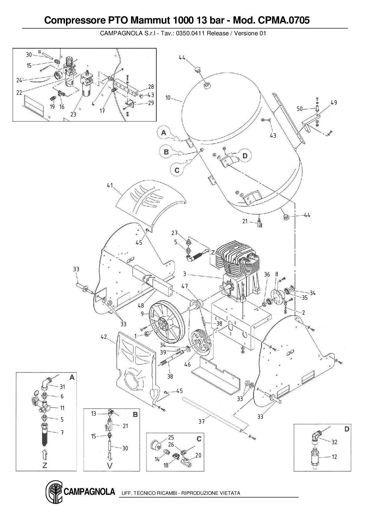 CPMA.0705_Compressore PTO Mammut 1000 13 bar